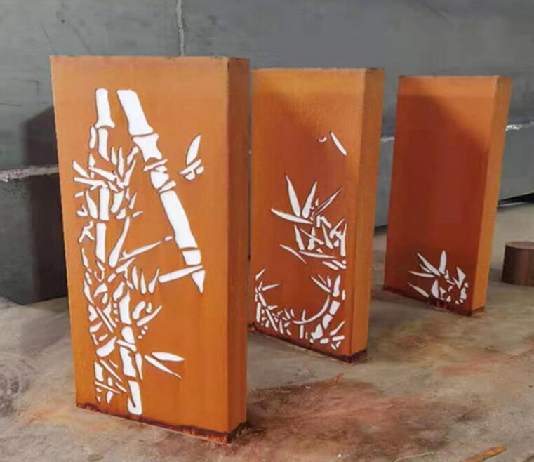 贞丰锈钢板灯箱